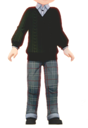 File:SOS Pioneers Customization Outfits Green Sweater and Slacks Front.png