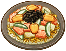 File:SOS GB Items Recipes Main Dishes Chirashi Sushi.png