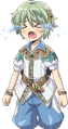 Noel crying