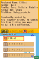 Elliot's Residents List Info