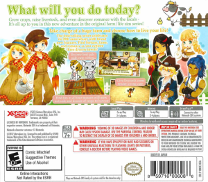 Story of Seasons Trio of Towns Box Back.png